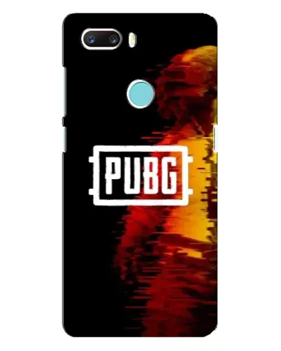 Чохол для ZTE Z18 Mini з картинкою «Яскравий логотип PUBG»