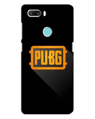 Чохол для ZTE Z18 Mini з картинкою «PUBG — рамка лого»