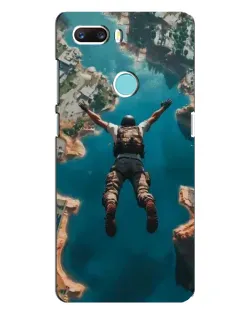 Чохол для ZTE Z18 Mini з картинкою «PUBG — вільне падіння»