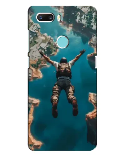 Чохол для ZTE Z18 Mini з картинкою «PUBG — вільне падіння»