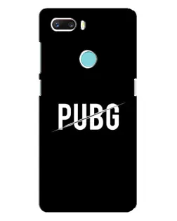 Чохол для ZTE Z18 Mini з картинкою «PUBG — білий логотип»