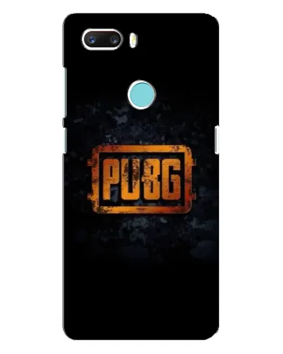 Чохол для ZTE Z18 Mini з картинкою «PUBG — золотий логотип»