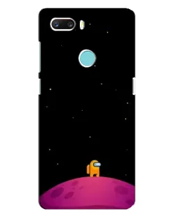 Чохол для ZTE Z18 Mini з картинкою «Самотній герой на планеті» Чохол для ZTE Z18 Mini з картинкою «Самотній герой на планеті»