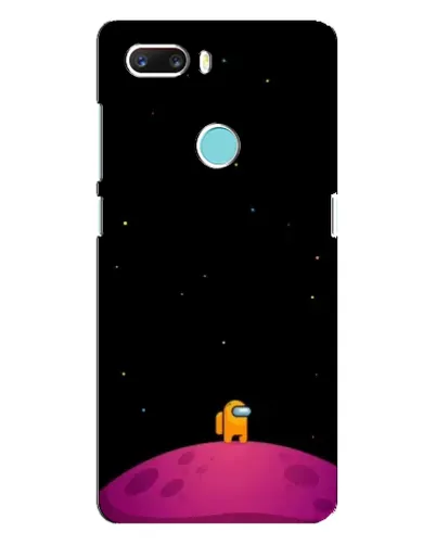 Чехол для ZTE Z18 Mini с картинкой «Одинокий герой на планете» Чехол для ZTE Z18 Mini с картинкой «Одинокий герой на планете»