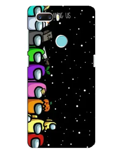 Чехол для ZTE Z18 Mini с картинкой «Команда Among Us» Чехол для ZTE Z18 Mini с картинкой «Команда Among Us»