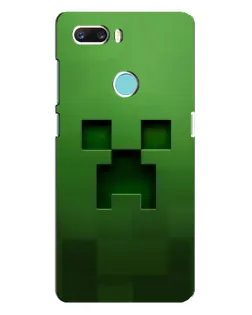 Чехол для ZTE Z18 Mini с картинкой «Крипер микро-дизайн»