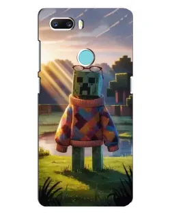 Чехол для ZTE Z18 Mini с картинкой «Крипер в свитере»