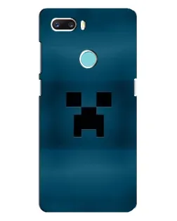 Чехол для ZTE Z18 Mini с картинкой «Крипер текстура»