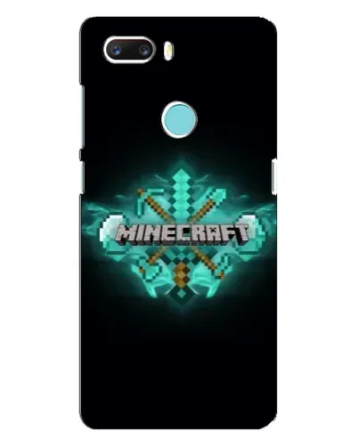 Чехол для ZTE Z18 Mini с картинкой «Minecraft Diamond лого»