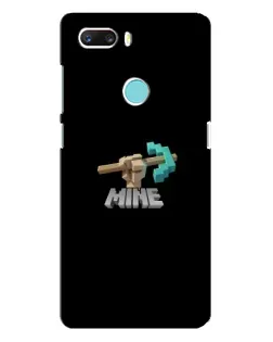 Чехол для ZTE Z18 Mini с картинкой «Алмазная кирка»