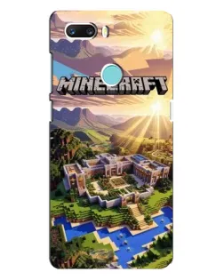 Чехол для ZTE Z18 Mini с картинкой «Minecraft панорама»