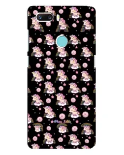 Чехол для ZTE Z18 Mini с картинкой «Magic Unicorn паттерн»