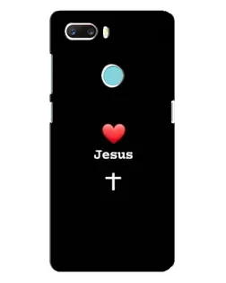 Чехол для ZTE Z18 Mini с картинкой «Сердце - Jesus» Чехол для ZTE Z18 Mini с картинкой «Сердце - Jesus»