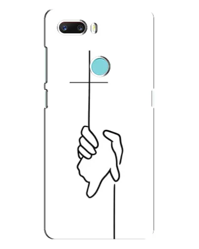Чехол для ZTE Z18 Mini с картинкой «Рука держит» Чехол для ZTE Z18 Mini с картинкой «Рука держит»