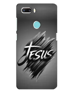 Чехол для ZTE Z18 Mini с картинкой «Надпись Jesus Graffiti»
