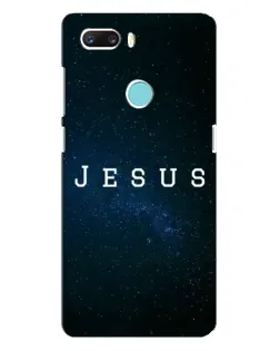 Чехол для ZTE Z18 Mini с картинкой «Звездное небо Jesus»