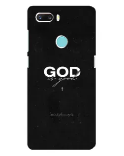Чехол для ZTE Z18 Mini с картинкой «GOD — Бог над всем»