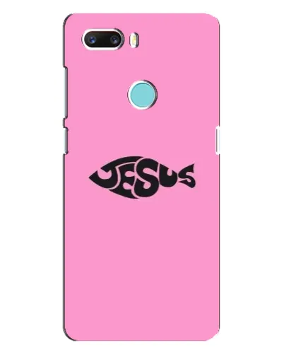 Чехол для ZTE Z18 Mini с картинкой «Розовый символ Jesus» Чехол для ZTE Z18 Mini с картинкой «Розовый символ Jesus»