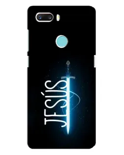 Чехол для ZTE Z18 Mini с картинкой «Меч Духа Jesus»