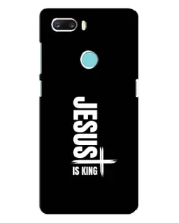 Чехол для ZTE Z18 Mini с картинкой «Вертикаль веры Jesus»