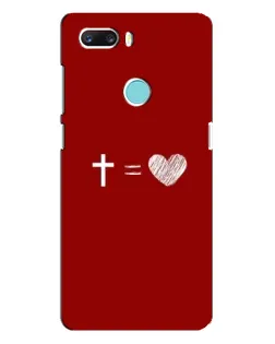 Чехол для ZTE Z18 Mini с картинкой «Уравнение любви»