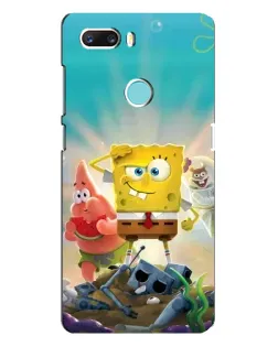 Чохол для ZTE Z18 Mini з картинкою «Спанч Боб переможець»