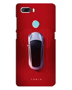 Чохол для ZTE Z18 Mini з картинкою «Tesla Top View»