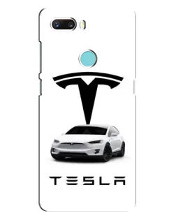 Чохол для ZTE Z18 Mini з картинкою «Tesla White Style»