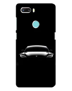 Чохол для ZTE Z18 Mini з картинкою «Фари Tesla Night»