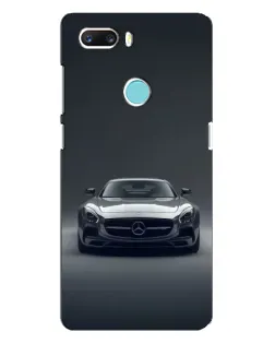 Чохол для ZTE Z18 Mini з картинкою «Mercedes на чорному»