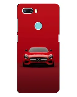 Чохол для ZTE Z18 Mini з картинкою «Червоний Mercedes AMG»