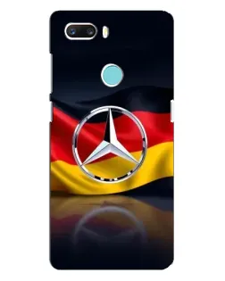 Чохол для ZTE Z18 Mini з картинкою «Mercedes — прапор Німеччини»