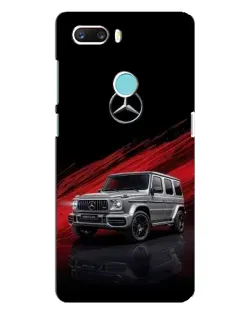 Чохол для ZTE Z18 Mini з картинкою «Mercedes G-Class червоний»