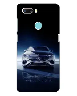Чохол для ZTE Z18 Mini з картинкою «Нічний Mercedes EQ»