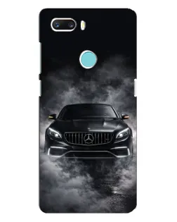 Чохол для ZTE Z18 Mini з картинкою «Mercedes у диму»