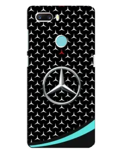 Чохол для ZTE Z18 Mini з картинкою «Mercedes — бірюзовий акцент»