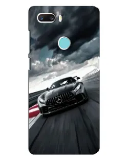 Чохол для ZTE Z18 Mini з картинкою «Гоночний Mercedes AMG»