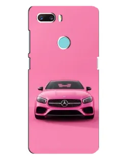 Чохол для ZTE Z18 Mini з картинкою «Рожевий Mercedes AMG»