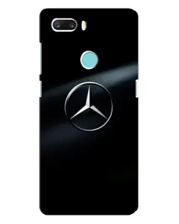Чохол для ZTE Z18 Mini з картинкою «Mercedes на металі»