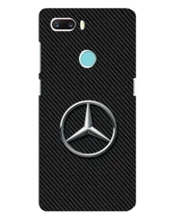 Чохол для ZTE Z18 Mini з картинкою «Карбоновий Mercedes стиль»