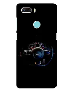 Чохол для ZTE Z18 Mini з картинкою «Салон Audi — кермо»