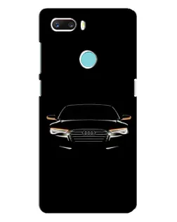 Чохол для ZTE Z18 Mini з картинкою «Audi — нічний контур»