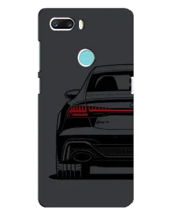 Чохол для ZTE Z18 Mini з картинкою «Задня частина Audi — арт»