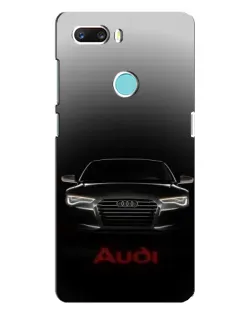 Чохол для ZTE Z18 Mini з картинкою «Audi — градієнтний контур»