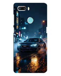 Чохол для ZTE Z18 Mini з картинкою «Нічне місто та Audi»