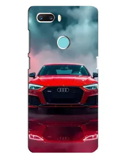 Чохол для ZTE Z18 Mini з картинкою «Audi RS — червоний стиль»