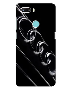 Чохол для ZTE Z18 Mini з картинкою «Audi — абстрактні кільця»