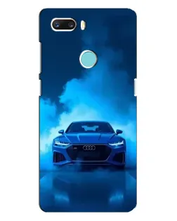 Чохол для ZTE Z18 Mini з картинкою «Audi — блакитна енергія»
