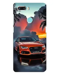 Чохол для ZTE Z18 Mini з картинкою «Audi — захід сонця»
