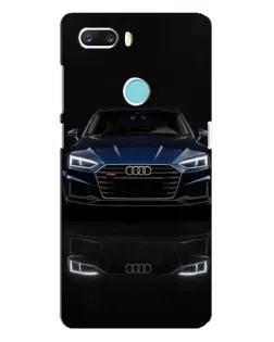 Чохол для ZTE Z18 Mini з картинкою «Audi — нічне відображення»